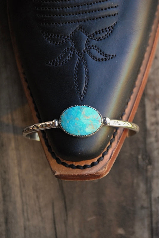 Kingman Stamped Cuff