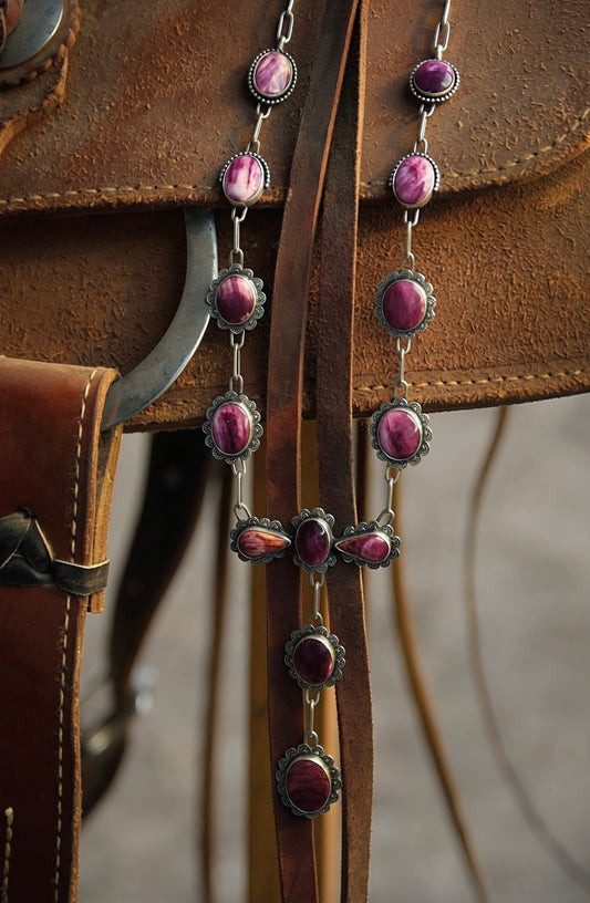 Purple Spiny Oyster Lariat