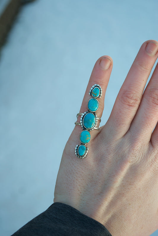 Sonoran Turquoise Ring Size 5 1/2